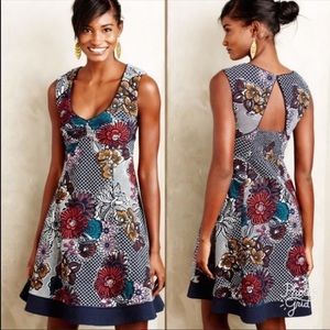 Anthropologie Maeve Fairchild Floral Dress